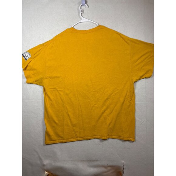 University Of New Haven 100th Anniversary T-Shirt 2XL Gildan Ultra Cotton Yellow - Picture 5 of 11